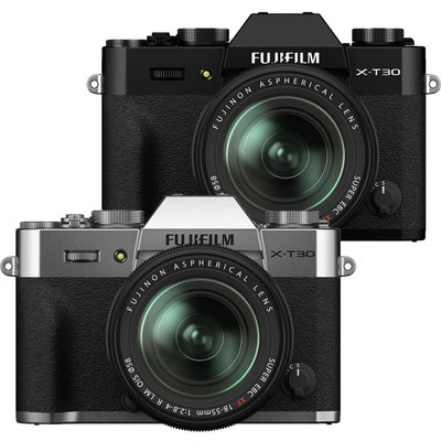 ［數位小館］FUJIFILM XT30II+18-55mm鏡頭 黑色 平輸免運費💳