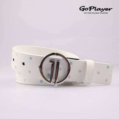 青松高爾夫GoPlayer女雙面可轉頭皮帶白藍彩 GLE40023$1100元