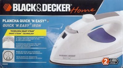 美國名牌Black&amp;Decker百工 IM400 蒸氣電熨斗,噴射式蒸氣燙 ,電線可360°旋轉,原價1500,全新