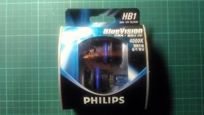 philips汽車燈泡  HB1 9004 65/45w.