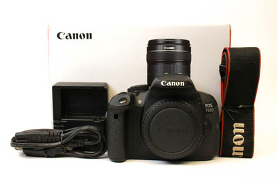 【台南橙市競標】Canon EOS 700D 單機身 1800萬 APS-C  快門數82373張 #85499