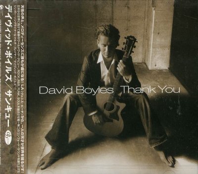 K - David Boyles - Thank You - 日版 CD - NEW