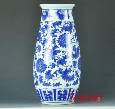 INPHIC-景德鎮青花瓷 陶瓷器 水培插富貴竹子 桌面家居飾品 裝飾擺飾花瓶
