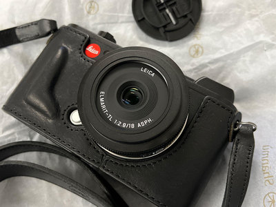Leica CL+鏡頭Elmarit-TL 18mm f/2.8 ASPH.保固內徠卡相機含鏡頭蓋.揹帶.皮套.保護套.拇指柄.電池.充電組.原廠收納包.包裝盒