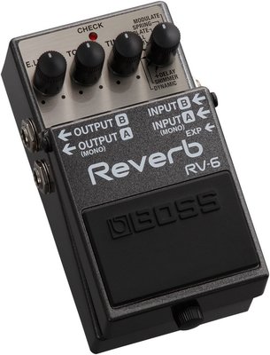 【六絃樂器】全新 Boss RV-6 Reverb 效果器 / 現貨特價