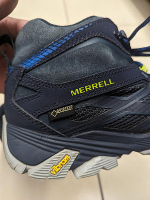 Merrell GORE-TEX 藍色登山鞋 防水休閒鞋 US 8.5