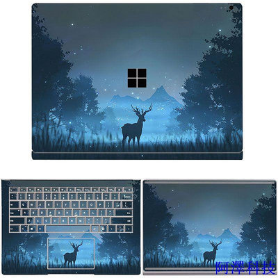安東科技Surface Book2/3電腦貼紙 微軟貼膜13.5/15寸筆電外殼保護膜