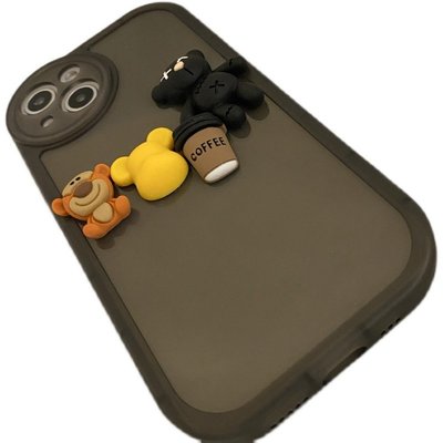 新款 熱銷油桃日記小油桃自制黑色手機殼適用11蘋果12iphone13promax新款xs 促銷
