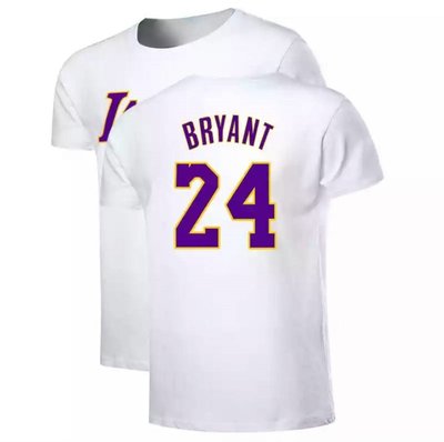 🔥黑曼巴Kobe Bryant科比短袖棉T恤上衣🔥NBA湖人隊Nike耐克愛迪達運動籃球衣服T-shirt男女617