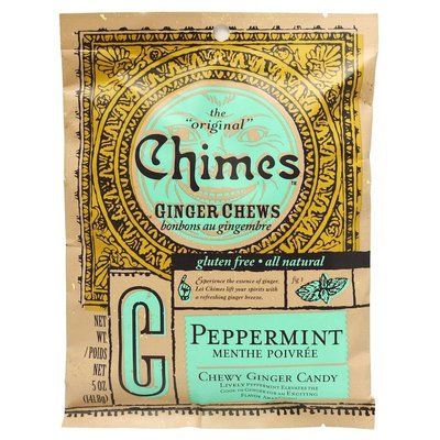 小食譜美國進口 糖果品 Chimes Ginger 芒果味軟姜糖 絲滑耐嚼 100g