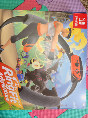 Nintendo 任天堂SWITCH 健身環大冒險+專屬控制器Ring-Con 中文版(台灣公司貨-中文版)