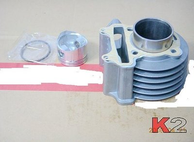 K2零件王-原廠型鋁合金汽缸...得意/JR-100