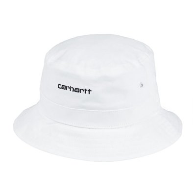 【AYW】CARHARTT WIP SCRIPT BUCKET HAT 漁夫帽 歐線 白 全新 正版 公司貨