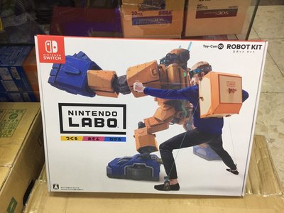 現貨中 Switch遊戲NS 任天堂實驗室 LaBo Toy-Con02 ROBOT KIT 支援中文【板橋魔力】