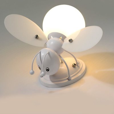 創意兒童房壁燈卡通蜜蜂燈男女孩護眼簡約網紅臥室床頭燈裝飾燈具