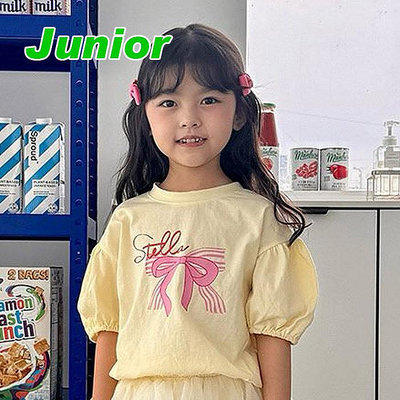 JS~JM ♥上衣(YELLOW) LAGO-2 24夏季 LGG240401-085『韓爸有衣正韓國童裝』~預購