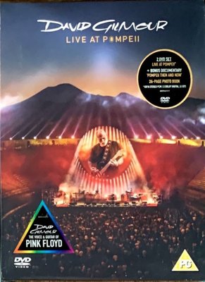 【搖滾帝國】英國搖滾(Rock)樂手DAVID GILMOUR Live At Pompeii 2017全新發行2DVD
