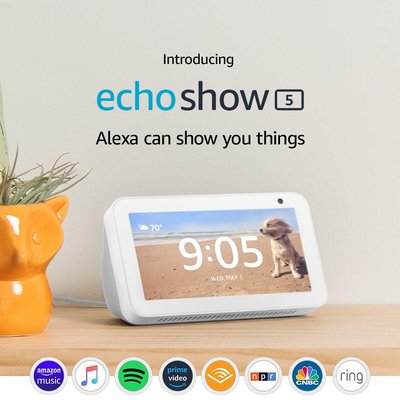 【SE代購】預購 2019最新版 一年保固 Amazon Echo Show 5 二代 聲控螢幕 智慧家電 語音助理