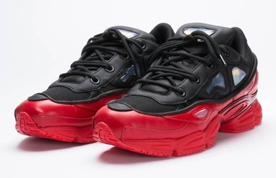 =CodE= ADIDAS X RAF SIMONS OZWEEGO III 皮革科技慢跑鞋(黑紅)DA8775 3預購