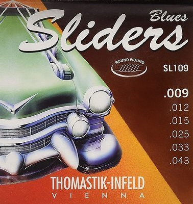 【老羊樂器店】開發票 Thomastik Infeld Sliders SL109(09-43)奧地利 手工 電吉他弦