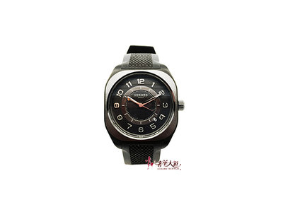 ＊奢華大道國際精品＊【W0584】Hermès H08系列黑色陶瓷/石墨烯機械腕錶 39MM SP1.742