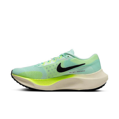 【YOYO】NIKE Zoom Fly 5 綠黑 舒適透氣輕便運動慢跑鞋DM8968-300 男鞋公司級