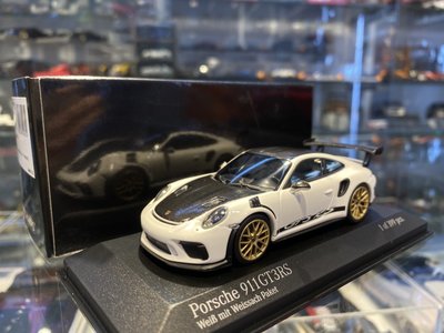 吉華科技@Minichamps Porsche 911 (911.2) GT3RS 2018 White 1/43