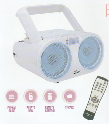 《專家嚴選．品質保證》Ｓｍｉｔｈ A-501BT 藍牙手提多媒體CD音響【台灣製造】36HR送達~