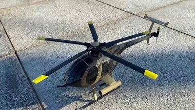 模型玩具C189小鳥直升機MD500遙控飛機四6通道雙無刷迷你仿真航模