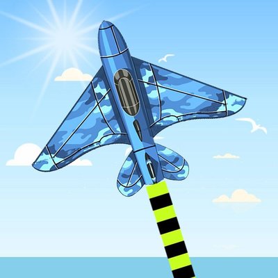 下殺 新款小火箭導彈飛機兒童卡通小風箏成人高品質風箏新手~滿減 優惠 限時