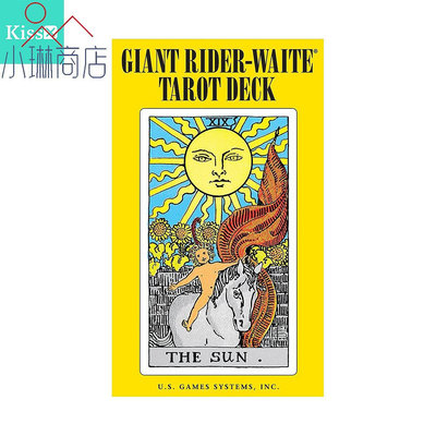 【現貨】進口正版 大版騎士韋特卡牌 Giant Rider Waite Tarot-小琳商店