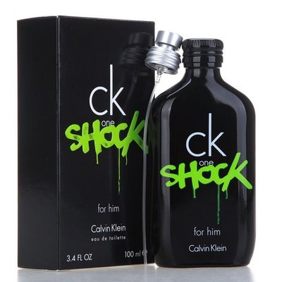 便宜生活館【香水CK 】CK One Shock 男性淡香水 100ML --另有售200ml-百貨專櫃公司貨