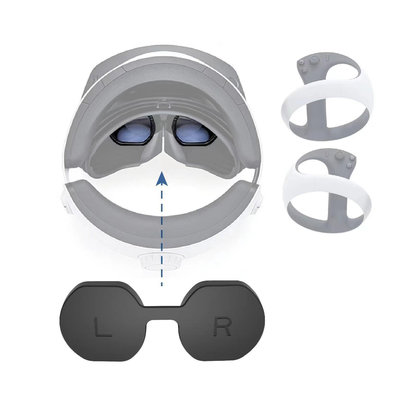 PGTECH PSVR2眼鏡加厚硅膠保護罩 PSVR2頭盔防塵保護膠套GP-513