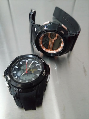 電子錶，J-axis 錶頭及JAGA手錶