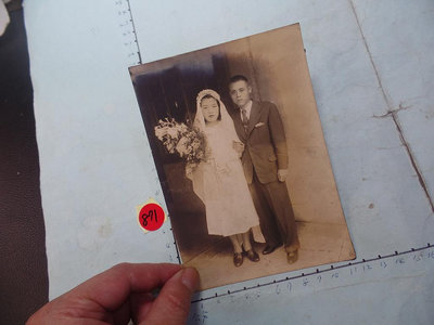 基隆 台灣日據時期,結婚照 古董黑白,照片,相片**稀少品