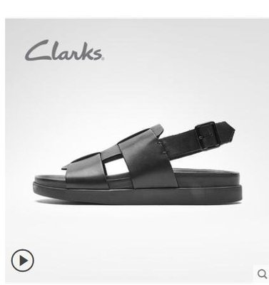 現貨特惠直出 Clarks其樂男士新款潮流時尚舒適涼鞋夏季休閑沙灘鞋Sunder strap