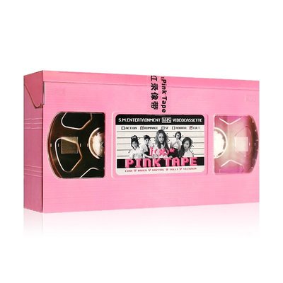 正版 f（x） Pink Tape（粉紅錄像帶）CD光盤+寫真集+小卡