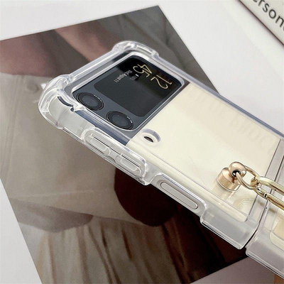 熱銷 三星Z Flip 3手機殼透明軟殼SM-F7110摺疊屏5G保護套Galaxyzflip3現貨