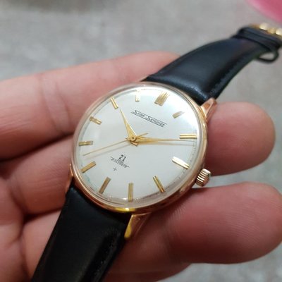 ＜最愛古典＞SEKIO SKYLINER 極品 36mm 日規 SEIKO 細框邊 包金 機械錶 漂亮老錶 A4