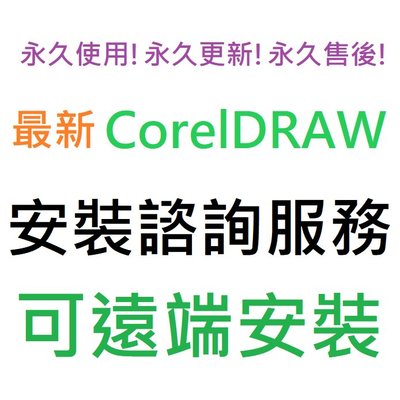 CorelDRAW Graphics Suite 2024 繁體中文 永久使用 可遠端安裝