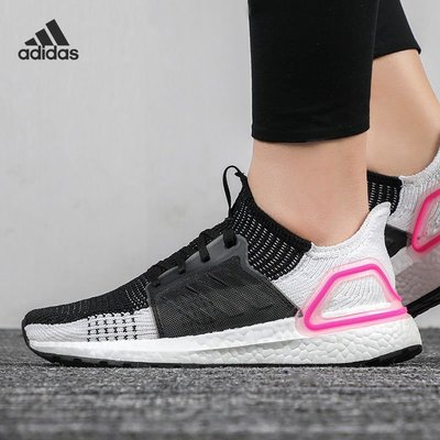100原廠％Adidas愛迪達跑步鞋女UltraBOOST 19緩震低幫耐磨爆米花運動鞋 EF1625