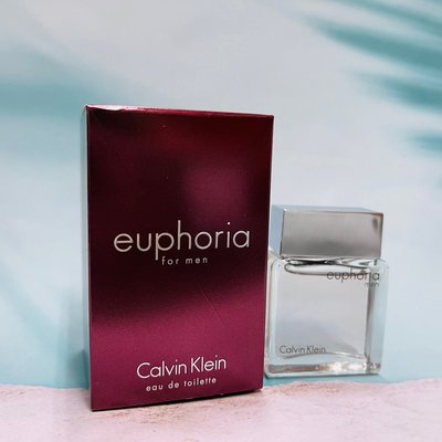 CK Calvin Klein 卡文克萊 誘惑 男性淡香水 10ml euphoria for man