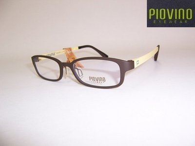 光寶眼鏡城(台南)PIOVINO,ULTEM最輕鎢碳塑鋼 新塑有鼻墊眼鏡*服貼不外擴,小款3008,C115-1