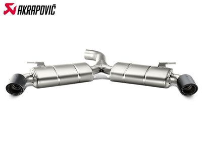 【樂駒】Akrapovic VOLKSWAGEN GOLF VII GTI 排氣管 鈦合金 尾段 碳纖維 後下擾流
