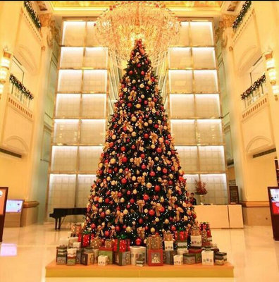 400cm加密豪華聖誕節聖誕樹套餐4米 大型聖誕樹4m裝飾品布置