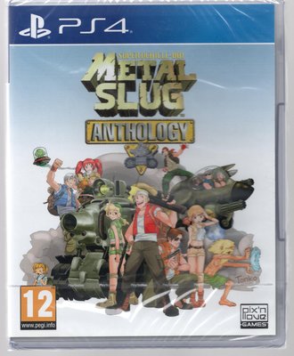 {瓜瓜皮}全新PS4 原版片 英文版 越南大戰 精選合輯 Metal Slug Anthology(遊戲都能回收)