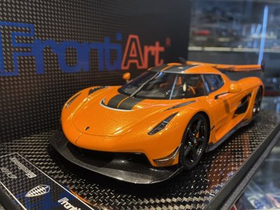 吉華科技@ 1/18 FrontiArt Koenigsegg JESKO Tang Orange