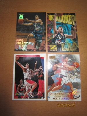 網拍讀賣~MATT MALONEY~UPPER DECk~FLEER~RC1張~球卡年代久遠,邊角可能有瑕疵~請詳見圖片