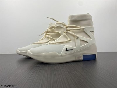 Nike Air Fear Of God 1 Sail Black 米白 Ar4237-100 時尚 白色 休閒鞋