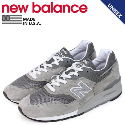 TSU 真品代購 NEW BALANCE 997 元祖灰 麂皮 美國製 M997GY 慢跑鞋